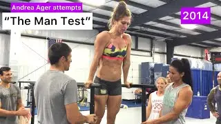 “The Man Test” traverses & unbroken bar dips - ANDREA AGER
