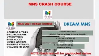 MNS 2021 Crash Course