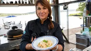 Agnolotti alla salsa di noci - fylld pasta med valnötssås