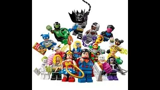 Открываем LEGO Minifigures DC Super Heroes Series 71026