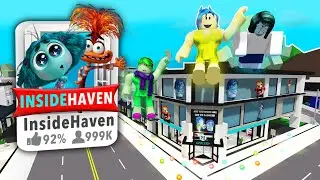 I Created A BROOKHAVEN For INSIDE OUT 2!