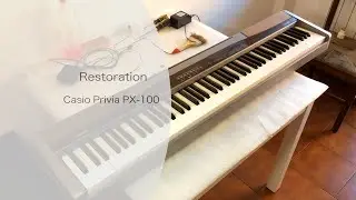 Pеставрация цифрового пианино Casio Privia PX-100