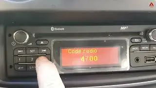 comment entrer code autoradio renault kangoo 2019