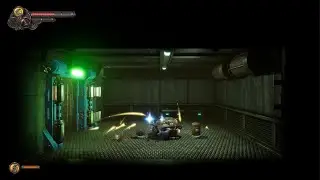 F.I.S.T. How to open locked red door with battery