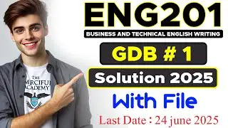 ENG201 GDB SOLUTION SPRING 2025 | 100& Correct and Verified | The Merciful Academy