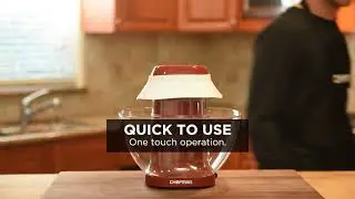 Chefman Product Feature - Perfect Pop Volcano Popcorn Maker