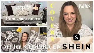 Por fin elegí los covers para los cojines de la sala! Quedaron bellos!