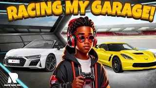 GWDENT RACES HIS WHOLE CAR GARAGE IN RACE MAX!