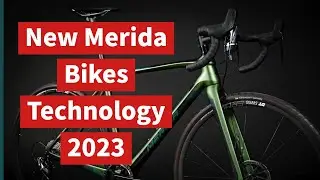 Merida bikes 2023 New technology. Routed cables desine and aerodynamic