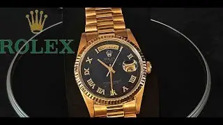 Restoration of a Vintage Gold Rolex Day Date 18238