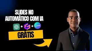 Como criar APRESENTAÇÕES com ChatGPT, Canvas e Gamma Grátis (passo a passo) |Tutorial Completo de IA