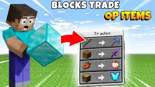 Minecraft But Blocks Trade Op Items…