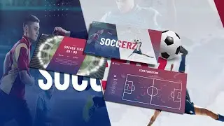 🔴Download Soccer and Football Presentation Template