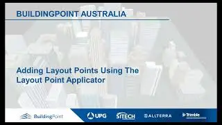 Tekla Structures - Adding Layout Points Using the Layout Point Applicator.