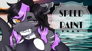 Shark Lady || COMMISSION SPEEDPAINT 🦈💕