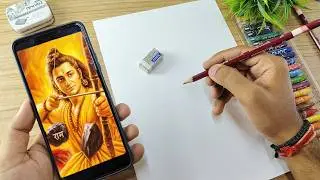 Dussehra Special Drawing | Shree Ram drawing | outline Tutorial 😍