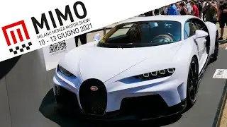 Bugatti Chiron SuperSport, PurSport e Bolide al MIMO 2021