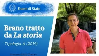Esame di stato: analisi di un brano de «La storia» di Morante (2019)