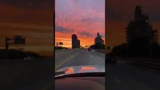 THE MOST BEAUTIFUL SUNSET IN NYC 😍 