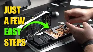 How To Repaste Intel ARC A750 GPU