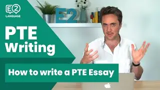 Writing a PTE Essay in Real-Time - with Jay
