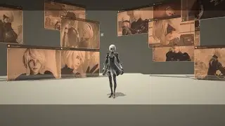 NieR: Automata (52) Сражение в Колизее ранга A. Модуль добычи ресурсов (ящик души)
