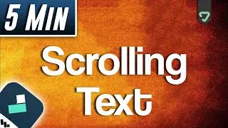 How to Add Scrolling Text - Filmora X - Scrolling Text Effect [Bangla Tutorial]