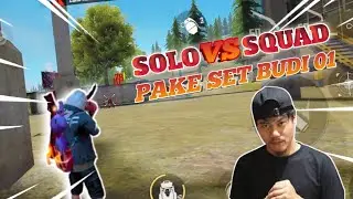 SOLO VS SQUAD PAKE SET BUDI 01 GAMING DI RANK DIAMOND IV ?!