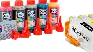 Заправка картриджей Bursten Nano 2 - Canon чернилами  OCP.