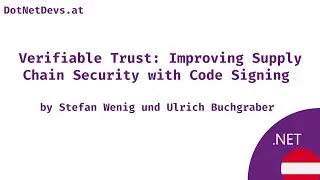 Verifiable Trust: Improving Supply Chain Security with Code Signing