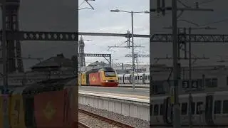 43257 & 43277 1Q83 depart Blackpool North 4/10/24 #britishrail #class43 #colasrail #networkrail