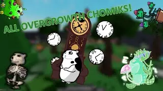 All 9 Overgrowth Chomiks in Find the Chomiks