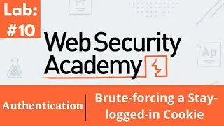 Brute-forcing a Stay-logged-in Cookie | Web Security Academy (Audio)