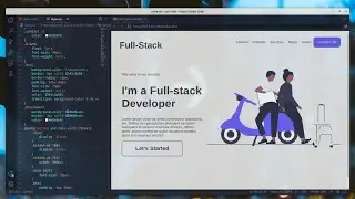 ASMR Programming - Modern Landing Page Design - no talking
