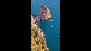 Тропа на Инжир. Спуск по скобам
