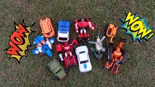 Wow!! banyak mainan mobil mobilan di atas gunung guys ada Transformers nya juga