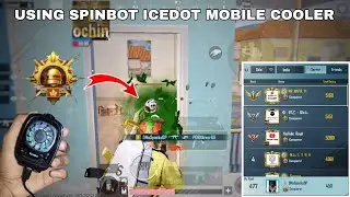 USING SPINBOT ICEDOT MOBILE COOLER IN POCO X3 PRO 🚀🏆🔥