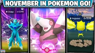 November in Pokémon GO: Dialga & Palkia Origin Forme Raids, Zacian, Zamazenta & More!