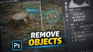 How to Remove Objects With The Clone Stamp Tool in Adobe Photoshop