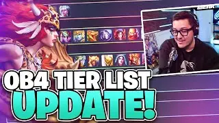 NEW OB4 TIER LIST - SMITE 2