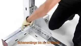 MÜPRO Schienensysteme: Individuelle Lösungen