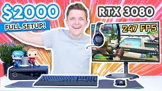 $2000 RTX 3080 Gaming Setup 2022! [Full Setup w/ PC, Monitor & Peripherals!]