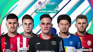 PES 2021 New Faces DataPack 4.0 - PART 1