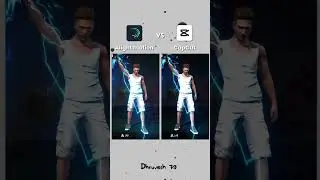 Which one is best 🔥// Alight motion vs CapCut, ff edit tutorial, lobby edit ff 