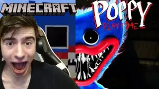 MINECRAFT IS SCARY? Poppy Playtime Chapter 2 Full Map [Part 1]