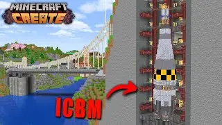 Defending My Colony With A NUCLEAR ICBM Silo in Create Mod