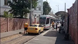 На трамвае по Краснодару (19 июля 2024)