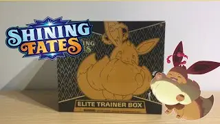 Pokémon Shining fates elite trainer box unboxing!