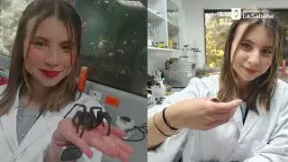 Nataly Valencia, estudiante de la Licenciatura en Ciencias Naturales y su amor con la entomología