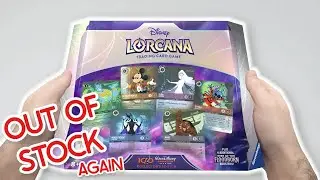 Unboxing Disney Lorcana D100 Collector's Edition!!
